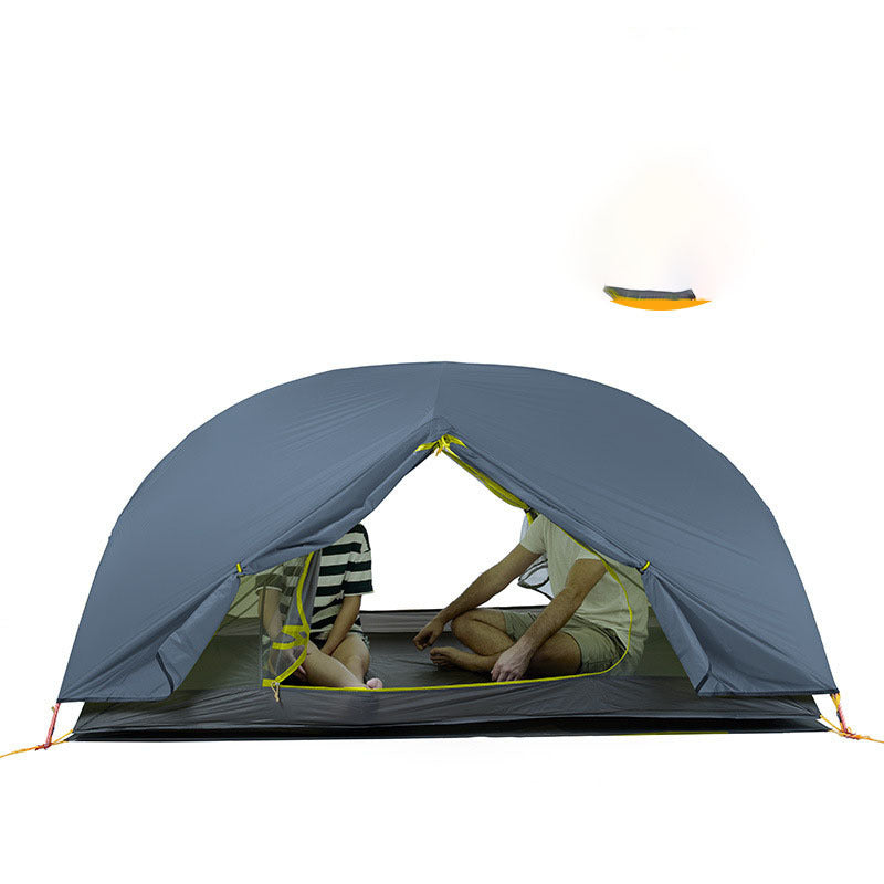 Simple Two Person Silicone Tent for Outdoor Camping
